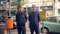 نوید محمدزاده و دوستش در خارج از کشور + عکس