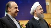 روحانی: چرا برای قهرمانان ورزش دست نمی‌زنی آقای زنگنه!