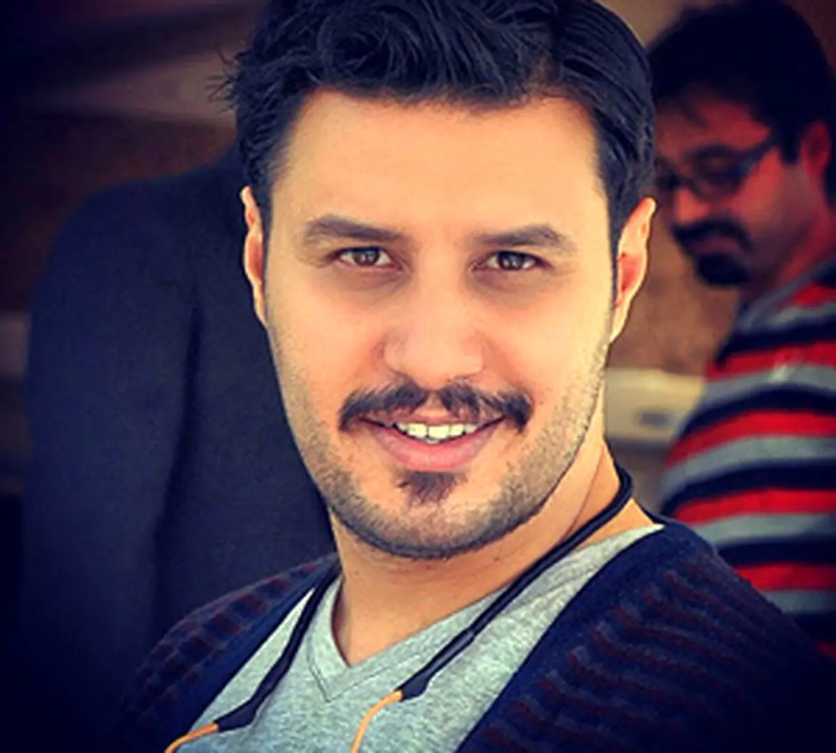 یادگاری «جواد عزتی» از جشنواره فجر 97 /عکس