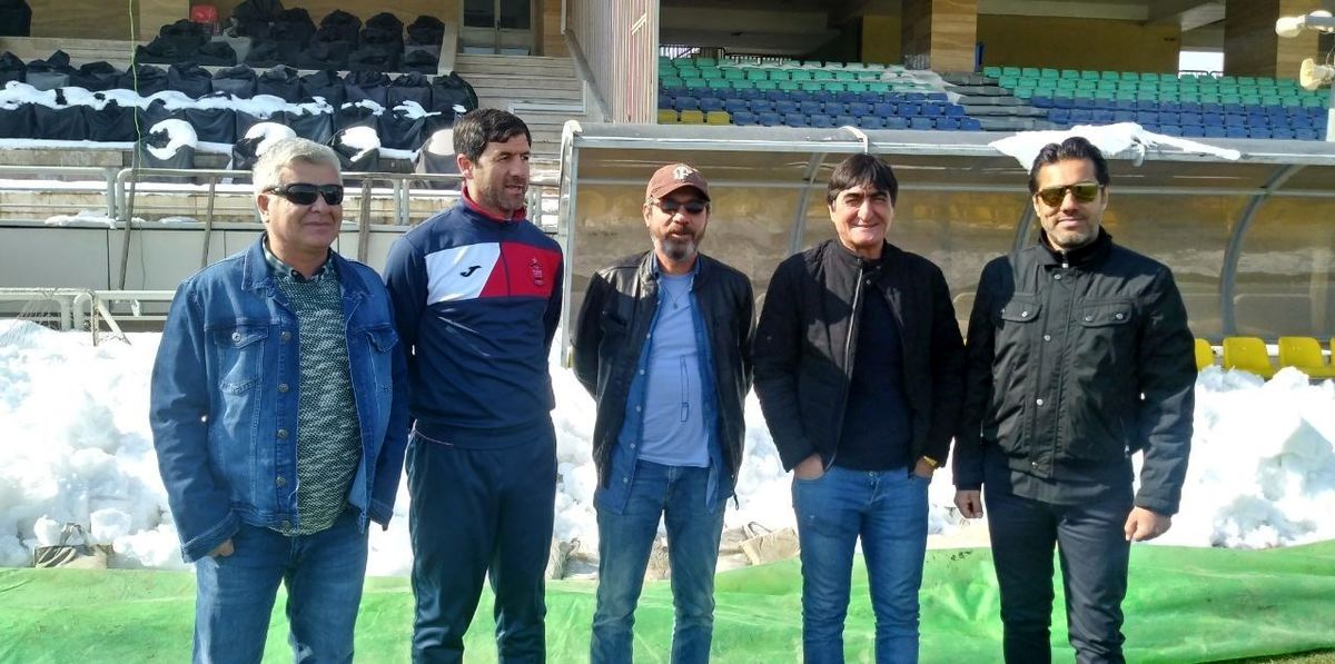 حضور ناصرمحمدخانی و محرمی در تمرین پرسپولیس + عکس