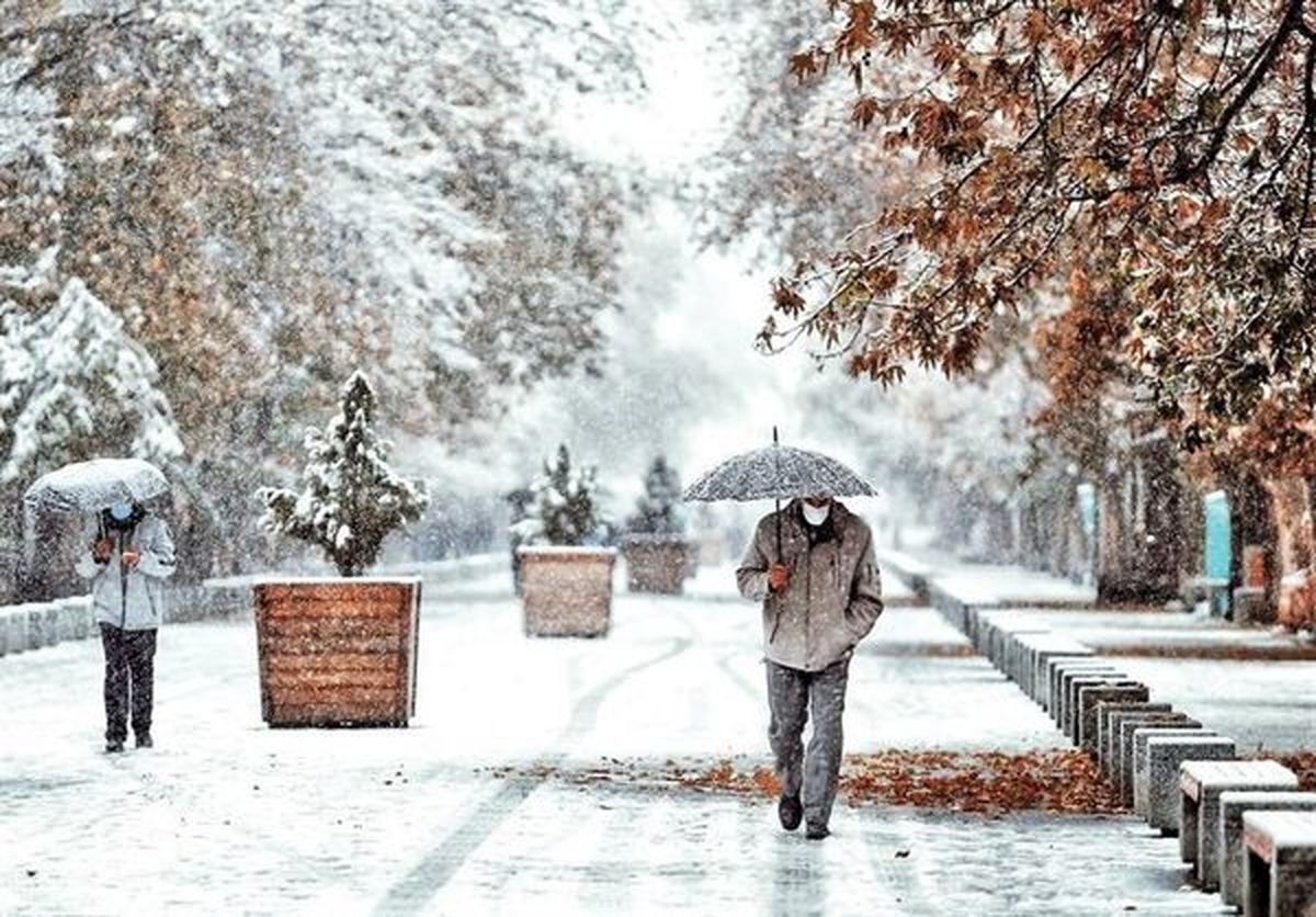 ایران برفی و بارانی