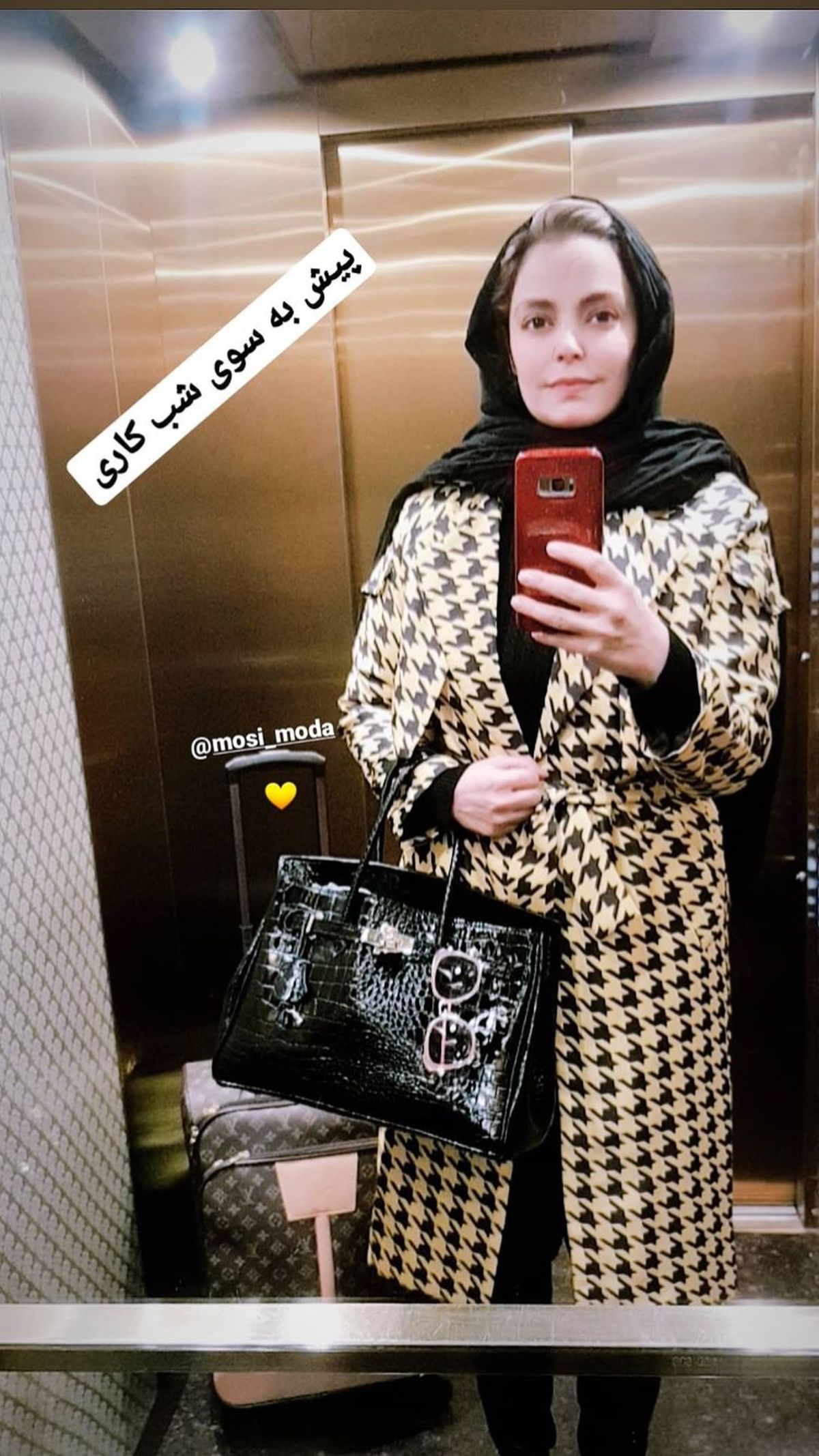 شب کاری های خانم بازیگر + عکس