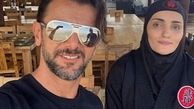 آقای بازیگر و مربی دختران نینجا در رستوران+عکس