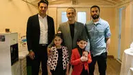 علیرضا قربانی در کنار امیر جدید و علی ضیا + عکس