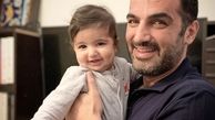کوروش سلیمانی و پسر کوچکش + عکس