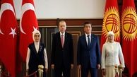 اردوغان وارد قرقیزستان شد