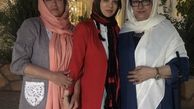 مریم‌ ‌امیر جلالی در کنار دوستانش + عکس