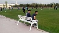 همنشینی دو مصدوم استقلال/عکس