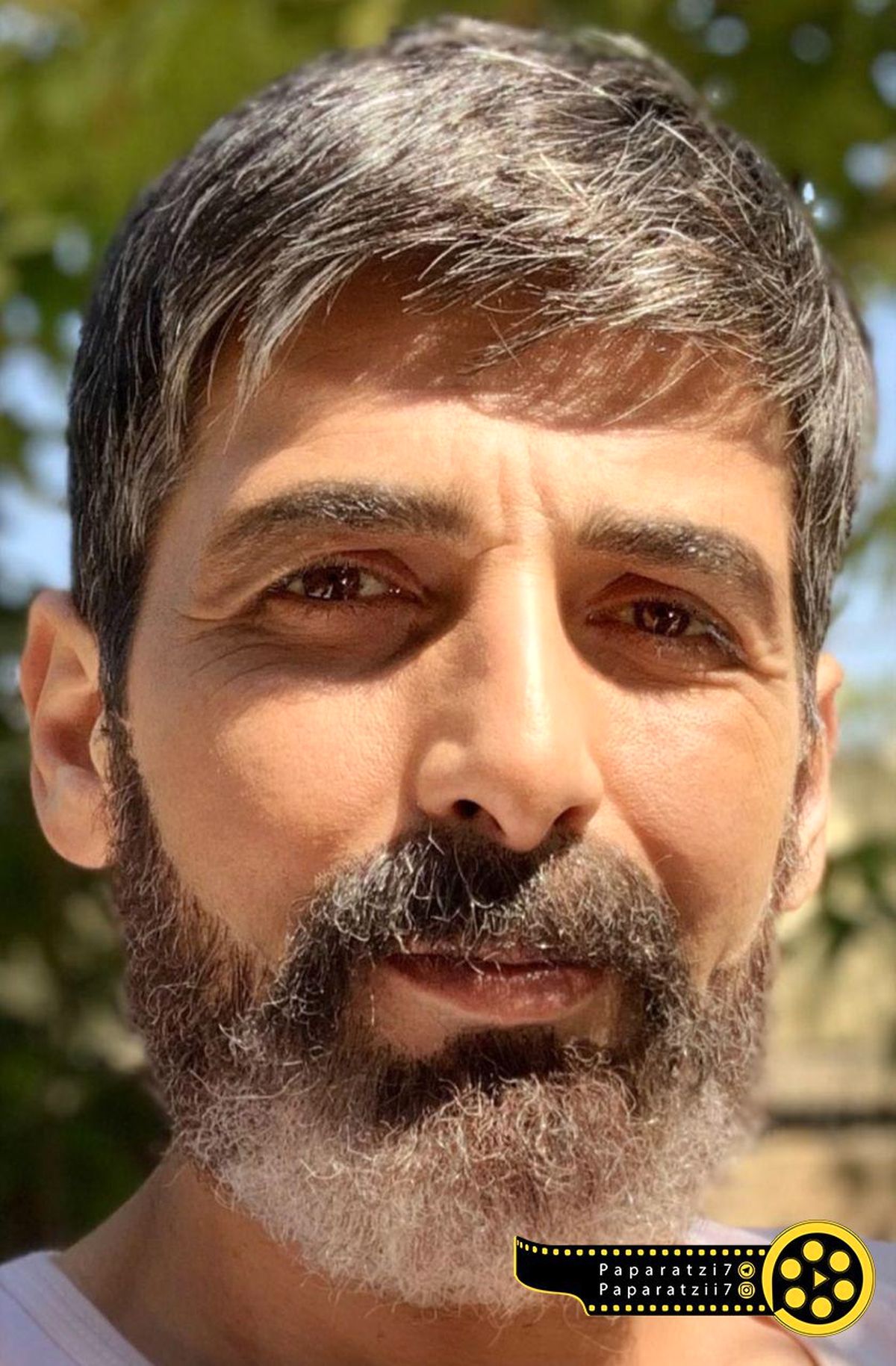 حمید گودرزی با چهره ای دیده نشده+عکس