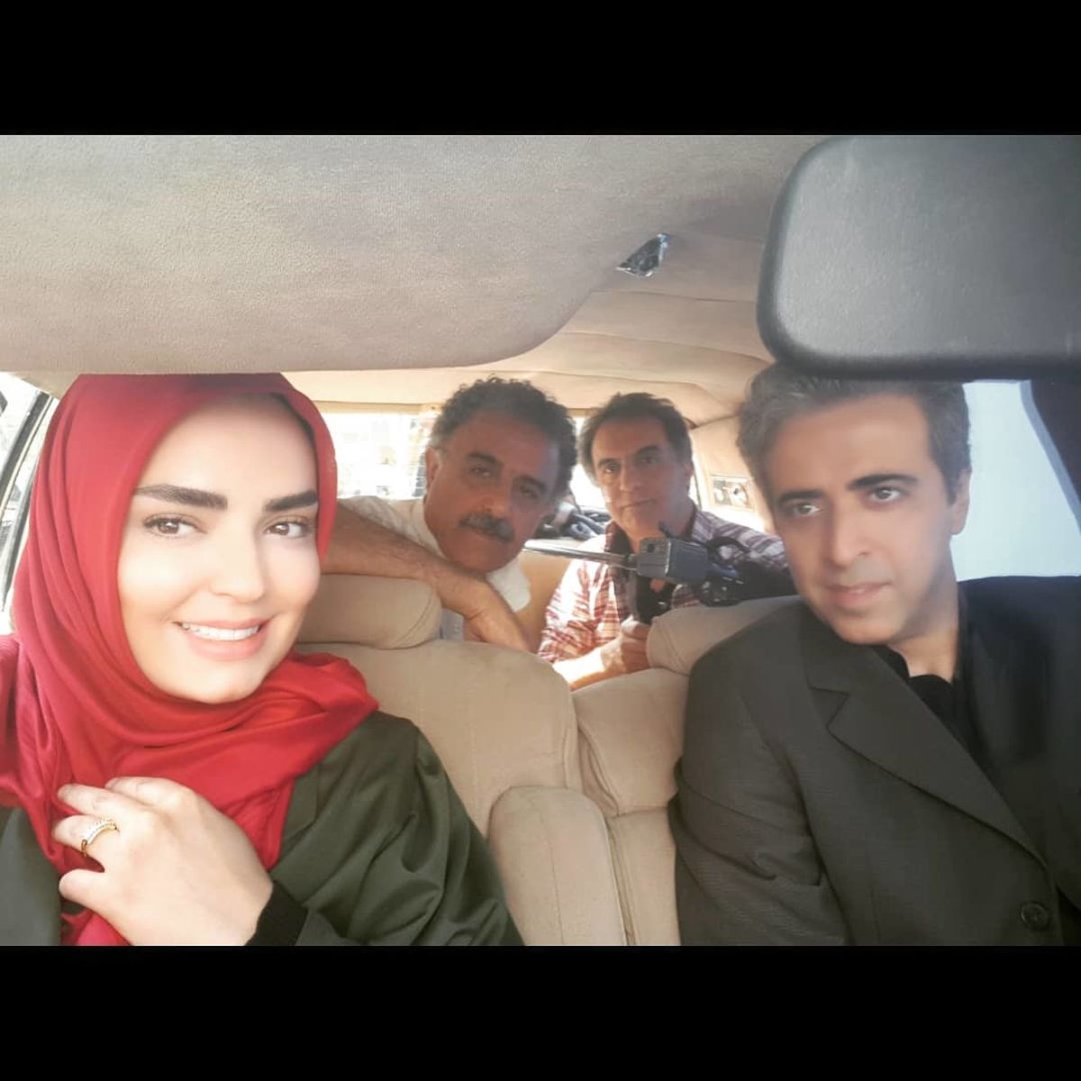 سپیده خداوردی در پشت صحنه فیلم جدیدش