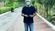 ورزش کردن مجید مظفری درروزهای کرونایی + عکس