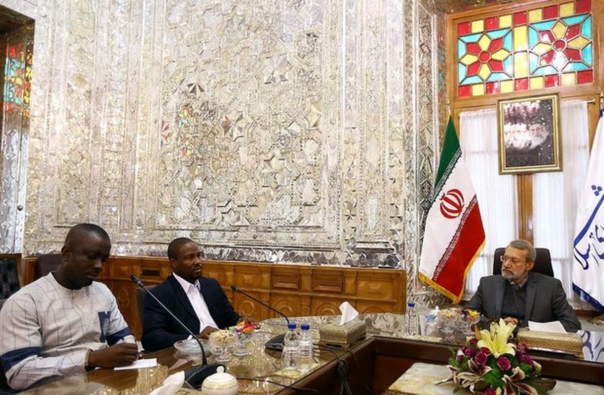 لاریجانی با رئیس گروه دوستی پارلمانی غنا دیدار کرد