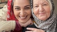 الهام پاوه نژاد در کنار بازیگر پیشکسوت سینما + عکس