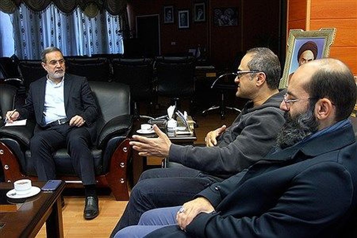 دیدار صمیمانه رامبد جوان با یک وزیر + عکس