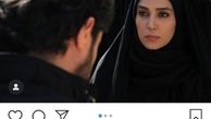 عکس با حجاب بازیگر گاندو