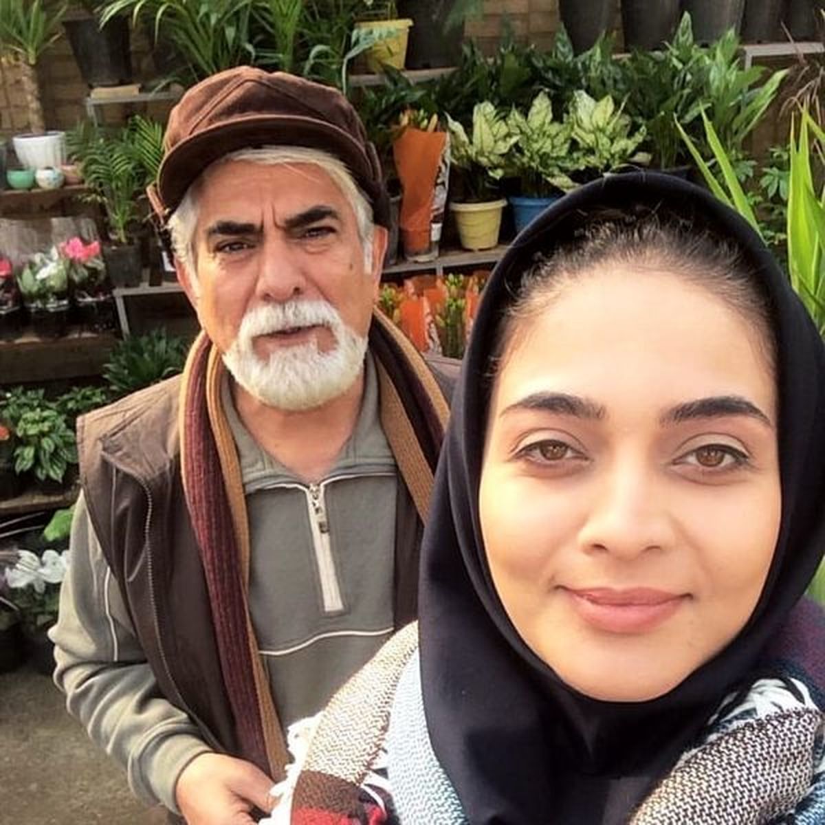 حسین پاکدل و دختر مانکنی اش + عکس