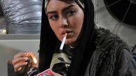 سیگار کشیدن سحر قریشی + عکس