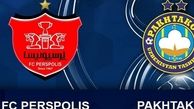 پاختاکور تیمی با 6 ملی‌پوش و 2 لژیونر برابر پرسپولیس