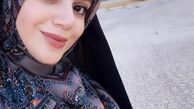 عکس جاده ای خانم گوینده خبر