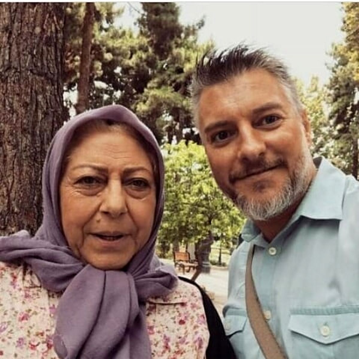 دلتنگی مادرانه ثریا قاسمی +عکس