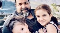 عاشقانه های رضا صادقی و دخترانش + عکس