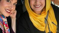 گردش فاطمه گودرزی و دخترش با خودرو شخصی+عکس
