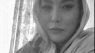 سلفی سیاه سفید فریبا نادری در خانه اش+ عکس