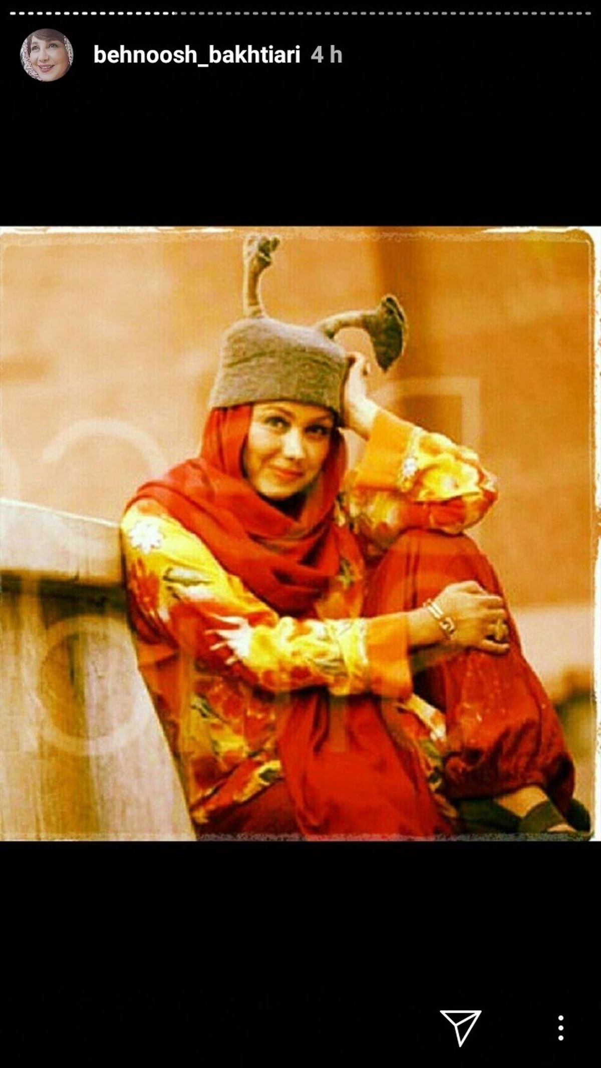 تیپ عجیب و غریب بهنوش بختیاری + عکس