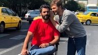 منوچهر هادی و بازیگر دل در وسط خیابان + عکس