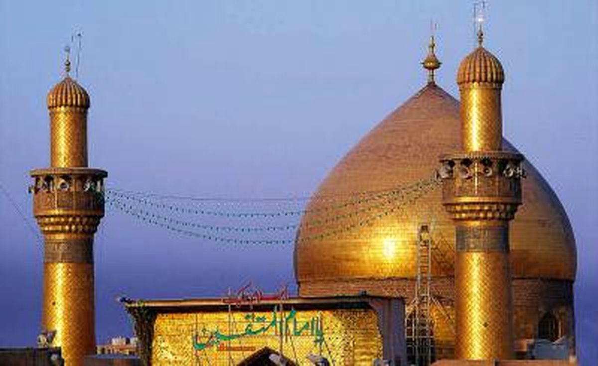 تصویری قدیمی از ایوان نجف