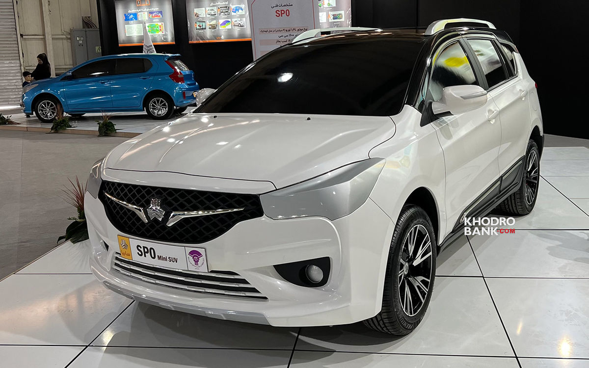 خودرو جدید SP0 سایپا در دو نسخه هاچ بک و مینی SUV رونمایی شد+عکس