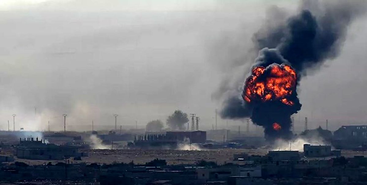 حمله نظامیان ترکیه به شمال استان حلب