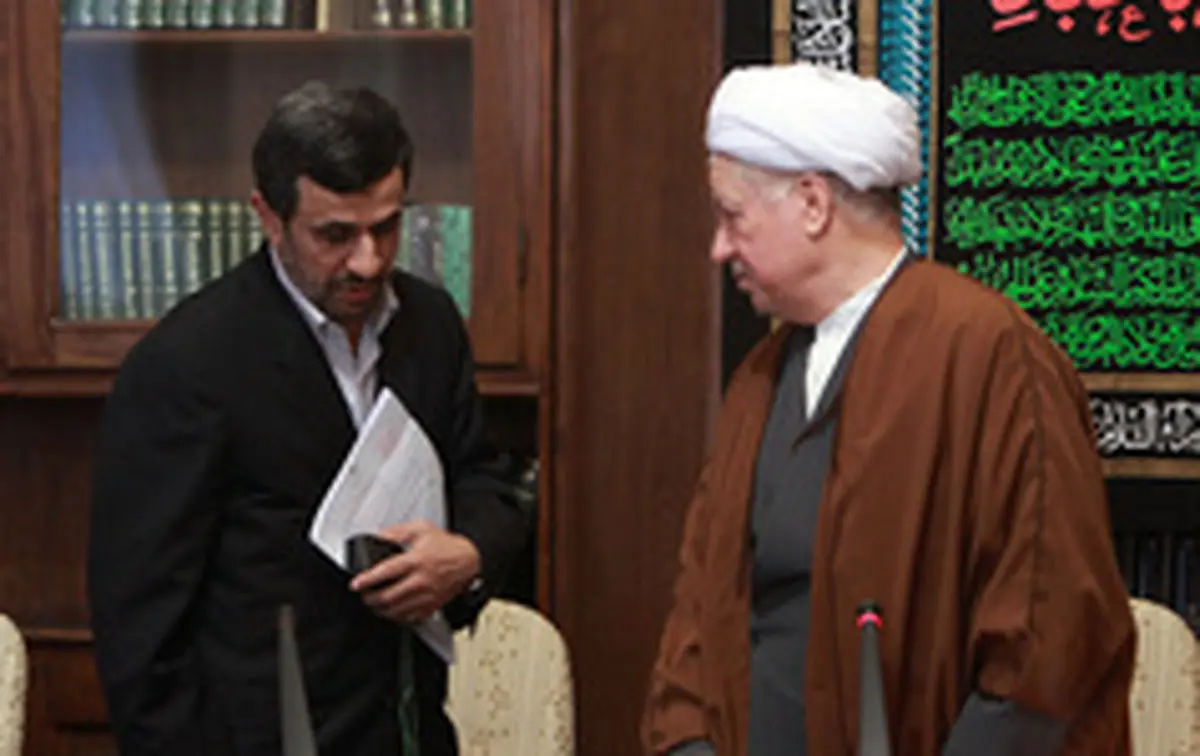 خبرتبریک تلفنی احمدی‌نژادبه هاشمی رفسنجانی تکذیب شد