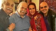 مهمانی خانوادگی پاک نیت ها در خانه محمد علی کشاورز+عکس