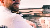 خلبانی کردن زانیار خسروی + عکس