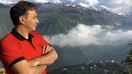 مجید اخشابی در ارتفاعات زیبا + عکس