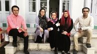 آشا محرابی و همکارانش در پشت صحنه + عکس