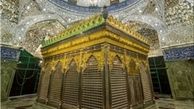 آخرین قطعه ضریح جدید حضرت عباس(ع) نصب شد+عکس
