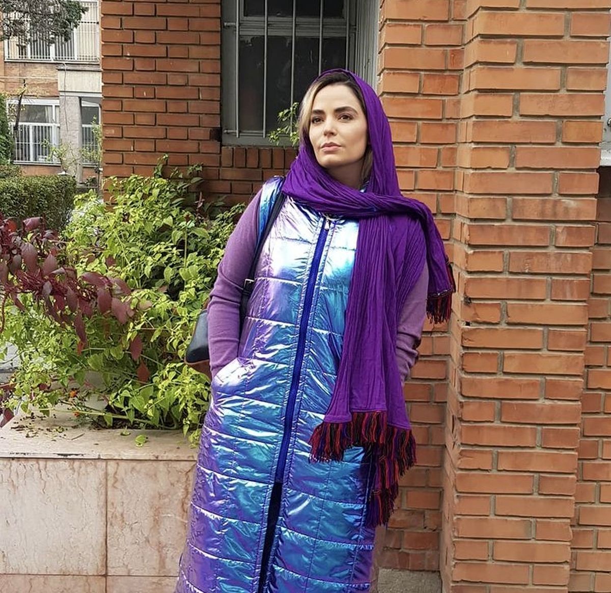 سپیده خداوردی با استایل پاییزی + عکس