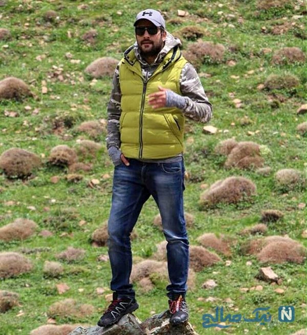 طبیعت گردی حامد کمیلی + عکس