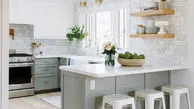روش رنگ کردن کابینت چوبی