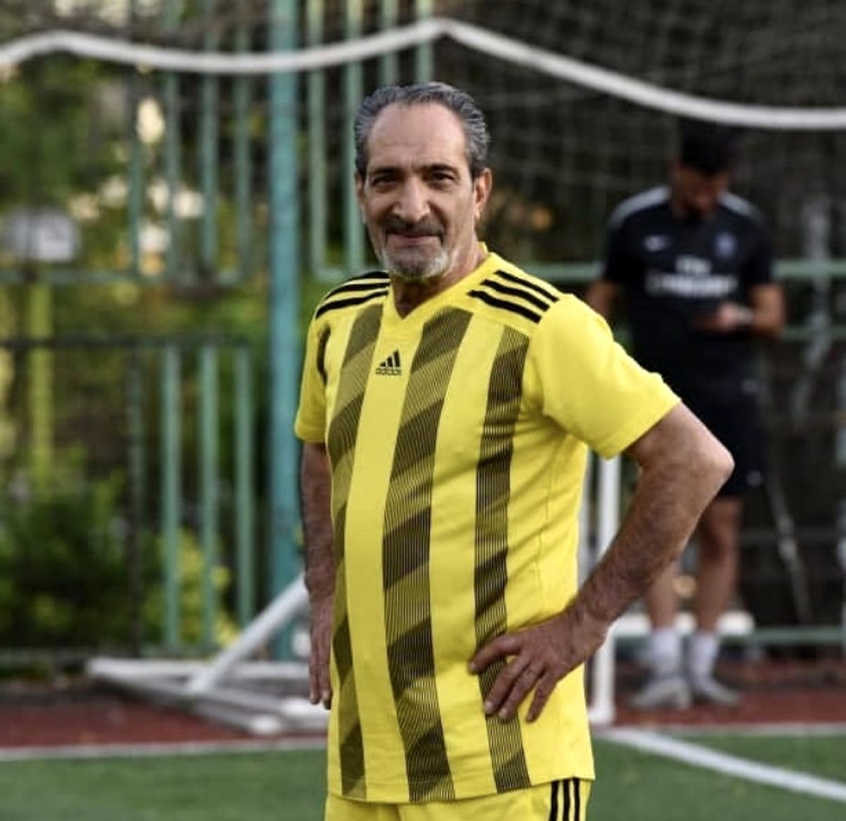 خشایار راد با لباس فوتبالی + عکس