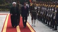 استقبال رسمی روحانی از رییس جمهوری اندونزی
