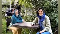 شیوا ابراهیمی و‌ مادرش در روزهای کرونا + عکس