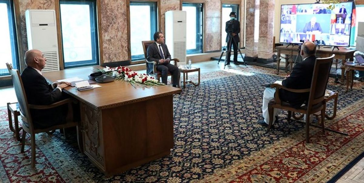 سخنرانی اشرف غنی در نشست مجازی رهبران سازمان همکاری شانگهای