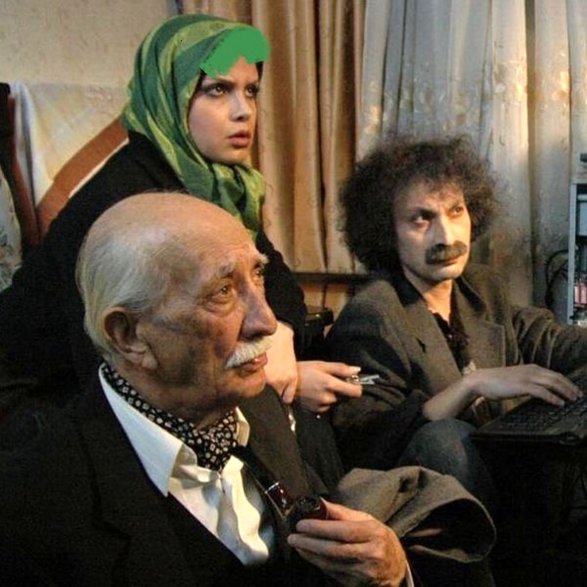 گریم دیده نشده از ارژنگ امیرفضلی + عکس