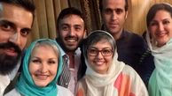 دورهمی جمعی از بازیگران و ورزشکاران مشهور + عکس