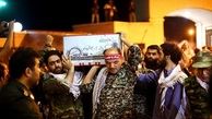 مراسم وداع و تشییع ۱۳ شهید غواص/گزارش تصویری