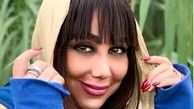 تیپ عجیب بهنوش بختیاری به مناسبت چهارشنبه سوری