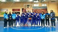 شکست بانوان نفت آبادان مقابل هومنتمن